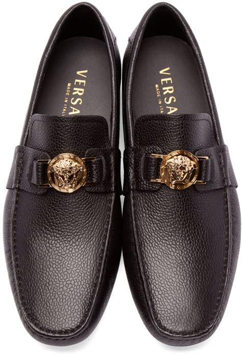 versace mens loafers uk|versace collection men's loafers.